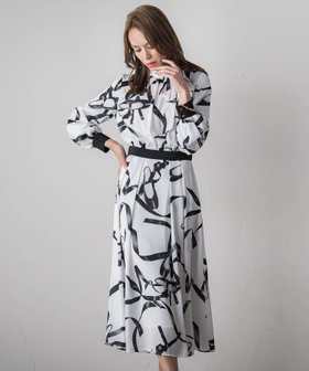 【ビアッジョブルー/Viaggio Blu】のトゥシューズワンピース 人気、トレンドファッション・服の通販 founy(ファニー) ファッション Fashion レディースファッション Fashion for Women 秋 Autumn クラシカル Classical, Vintage-Inspired サテン Satin, Glossy Fabric シューズ Shoes, Footwear シンプル Simple, Minimal フィット Fit, Slim Fit フェミニン Feminine, Girly フレア Flare, Flared プリント Print, Printed Pattern リボン Ribbon, Bow A/W・秋冬 Autumn/Winter おすすめ Recommended / Our Picks 日本製 Made In Japan エレガント 上品 Elegant 2025年 2025 2025-2026秋冬・A/W Autumn/Winter 2025–26 AW25–26 |ID:prp329100004819679