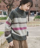 【アイテムズアーバンリサーチ/ITEMS URBAN RESEARCH】のマルチボーダーニット 人気、トレンドファッション・服の通販 founy(ファニー) ファッション Fashion レディースファッション Fashion for Women トップス・カットソー Cut & Sew Tops ニット Knit Tops & Sweaters 2025年 2025 2025-2026秋冬・A/W Autumn/Winter 2025–26 AW25–26 冬 Winter / This Winter バランス Balance, Style Balance ベーシック Basic, Essential ボトム Bottoms, Lower Wear ボーダー Border, Stripe A/W・秋冬 Autumn/Winter thumbnail ブラック|ID: prp329100004819693 ipo3291000000035020043