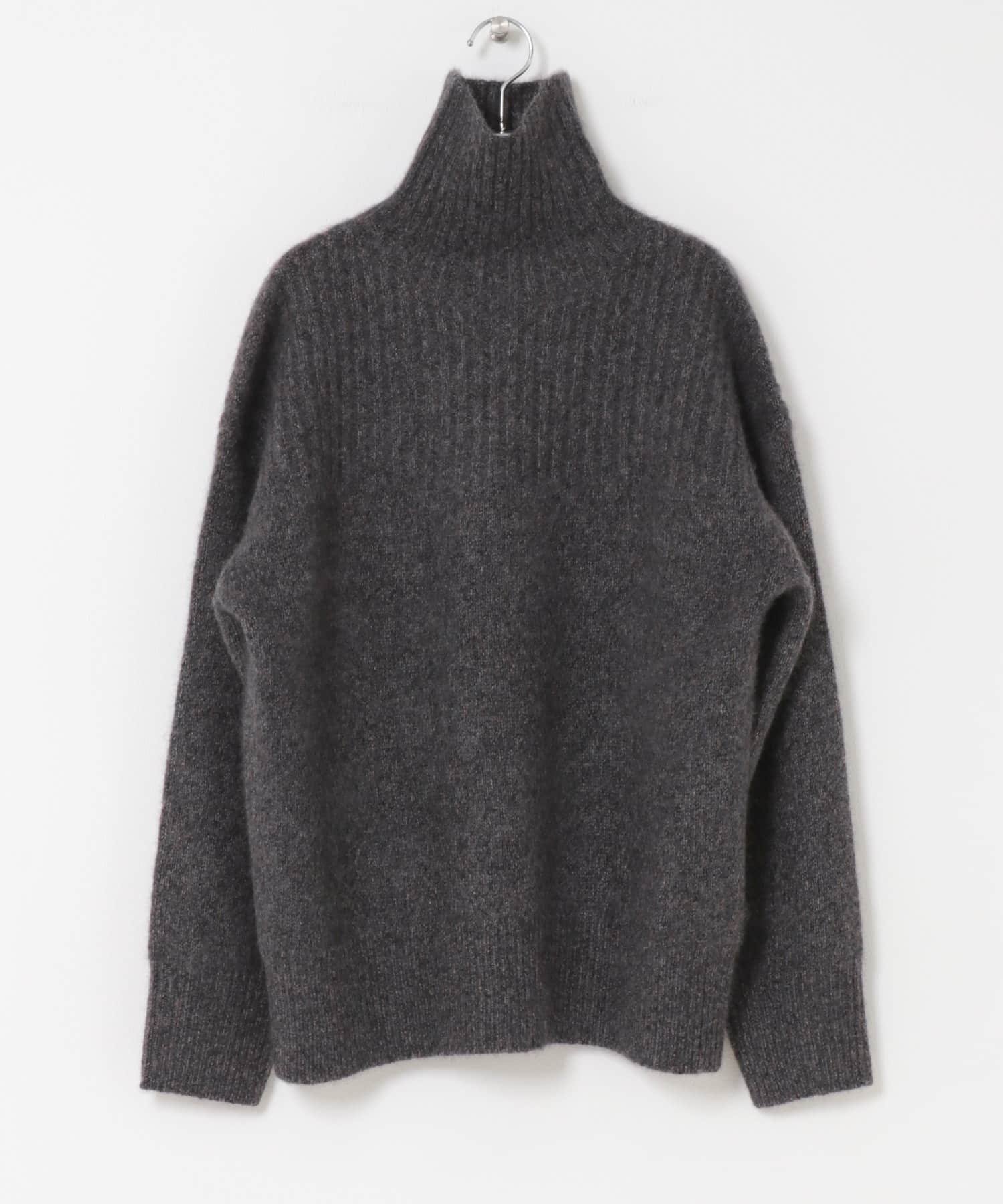 【アーバンリサーチ/URBAN RESEARCH】のnew basic CASHMERE SILK MOULINE TURTLE-NECK KNIT インテリア・キッズ・メンズ・レディースファッション・服の通販 founy(ファニー) 　ファッション　Fashion　レディースファッション　Fashion for Women　トップス・カットソー　Cut & Sew Tops　ニット　Knit Tops & Sweaters　シルク　Silk, 100% Silk　シンプル　Simple, Minimal　セットアップ　Set-Up, Coordinated Outfit　タートルネック　Turtleneck, High Neck　なめらか　Smooth, Silky Texture　ベーシック　Basic, Essential　メランジ　Melange, Mixed Yarn　A/W・秋冬　Autumn/Winter　冬　Winter / This Winter　おすすめ　Recommended / Our Picks　エレガント 上品　Elegant　2025年　2025　2025-2026秋冬・A/W　Autumn/Winter 2025–26 AW25–26　グレー系その他|ID: prp329100004819694 ipo3291000000035020048