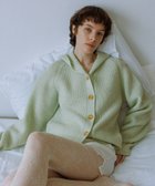 【アダム エ ロペ/ADAM ET ROPE'】のイタリアンウールフーディーカーディガン 人気、トレンドファッション・服の通販 founy(ファニー) ファッション Fashion レディースファッション Fashion for Women トップス・カットソー Cut & Sew Tops カーディガン・羽織り Layered Style Cardigans 畦 Ribbed Knit カーディガン Cardigan, Knitwear コンパクト Compact, Small Size ジャケット Jacket, Outerwear フォルム Silhouette, Form ポケット Pocket, Pocket Detail 羽織 Haori, Light Jacket おすすめ Recommended / Our Picks 2025年 2025 2025-2026秋冬・A/W Autumn/Winter 2025–26 AW25–26 thumbnail ライトグリーン(33)|ID: prp329100004819703 ipo3291000000035020238