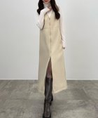【ジュノア/JUNOAH】のCENEA 裏起毛フロントファスナージャンパースカート 人気、トレンドファッション・服の通販 founy(ファニー) ファッション Fashion レディースファッション Fashion for Women スカート Skirts thumbnail アイボリー|ID: prp329100004819720 ipo3291000000035020437