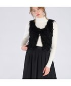 【アニエスベー ファム/agnes b. FEMME】のファンシー ヤーン ベスト ブラック|ID: prp329100004819727 ipo3291000000035020579