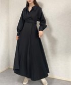 【ジュノア/JUNOAH】のカシュクールデザインプリーツワンピース 人気、トレンドファッション・服の通販 founy(ファニー) ファッション Fashion レディースファッション Fashion for Women ワンピース Dresses thumbnail ブラック|ID: prp329100004819729 ipo3291000000035020622