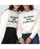 【グローバルワーク/GLOBAL WORK】のスウェットライクオテラクニット/ロゴ/581070 人気、トレンドファッション・服の通販 founy(ファニー) ファッション Fashion レディースファッション Fashion for Women トップス・カットソー Cut & Sew Tops ニット Knit Tops & Sweaters レディースパーカー・カジュアルフーディー Casual Hoodies & Sweatshirts スウェット・クルーネックトップス Sweatshirts & Crewnecks / Relaxed Fit Sweat Tops おすすめ Recommended / Our Picks シンプル Simple, Minimal ミラノリブ Milano Rib, Milano Stitch thumbnail オフ*ロープ刺繍05|ID: prp329100004819736 ipo3291000000035020763