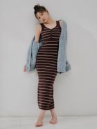 【スナイデル ホーム/SNIDEL HOME】の【Creamy Touch】ニットタンクワンピース 人気、トレンドファッション・服の通販 founy(ファニー) ファッション Fashion レディースファッション Fashion for Women ワンピース Dresses エレガント 上品 Elegant カーディガン Cardigan, Knitwear コンパクト Compact, Small Size スマート Smart, Elegant タンク Tank Top, Sleeveless Top デコルテ Décolleté, Neckline 定番 Standard, Basic Item なめらか Smooth, Silky Texture 人気 Popular, Best Seller ボーダー Border, Stripe リブニット Rib Knit, Ribbed Knit A/W・秋冬 Autumn/Winter おすすめ Recommended / Our Picks thumbnail BORDER[933]|ID: prp329100004819737 ipo3291000000035020765