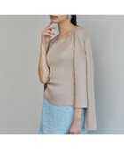 【アナイ/ANAYI】のアセテートポリエステルVネック カーディガン 人気、トレンドファッション・服の通販 founy(ファニー) ファッション Fashion レディースファッション Fashion for Women トップス・カットソー Cut & Sew Tops カーディガン・羽織り Layered Style Cardigans Vネックトップス V-Neck Tops / V-Cut Neckline Shirts アンサンブル Ensemble Set カーディガン Cardigan, Knitwear スクエア Square, Square Shape スマート Smart, Elegant 定番 Standard, Basic Item 人気 Popular, Best Seller ミラノリブ Milano Rib, Milano Stitch S/S・春夏 SS, Spring/Summer, Warm Season 再入荷 Restock / Back in Stock 夏 Summer ギフト プレゼント Gift / Present thumbnail beige|ID: prp329100004819740 ipo3291000000035020795