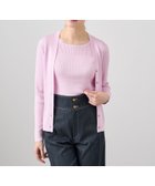 【アナイ/ANAYI】のアセテートポリエステルVネック カーディガン 人気、トレンドファッション・服の通販 founy(ファニー) ファッション Fashion レディースファッション Fashion for Women トップス・カットソー Cut & Sew Tops カーディガン・羽織り Layered Style Cardigans Vネックトップス V-Neck Tops / V-Cut Neckline Shirts アンサンブル Ensemble Set カーディガン Cardigan, Knitwear スクエア Square, Square Shape スマート Smart, Elegant 定番 Standard, Basic Item 人気 Popular, Best Seller ミラノリブ Milano Rib, Milano Stitch S/S・春夏 SS, Spring/Summer, Warm Season 再入荷 Restock / Back in Stock 夏 Summer ギフト プレゼント Gift / Present thumbnail pink|ID: prp329100004819740 ipo3291000000035020797
