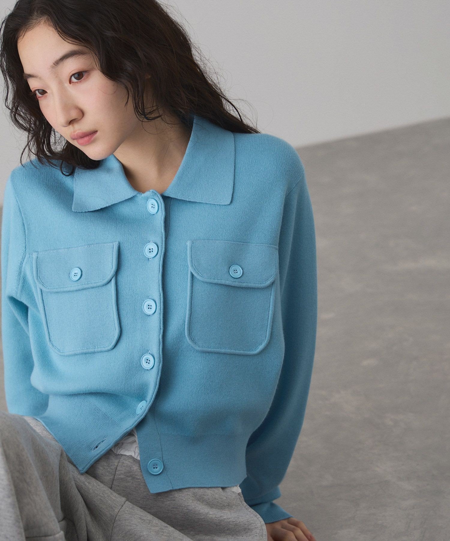 【アダム エ ロペ/ADAM ET ROPE'】のコットンカシミヤポケットカーディガン インテリア・キッズ・メンズ・レディースファッション・服の通販 founy(ファニー) ファッション Fashion レディースファッション Fashion for Women トップス・カットソー Cut & Sew Tops カーディガン・羽織り Layered Style Cardigans インナー Innerwear カーディガン Cardigan, Knitwear コンパクト Compact, Small Size スラックス Slacks, Dress Pants タートル Turtleneck, Turtle Collar デニム Denim, Jeans Material フロント Front, Front Design ポケット Pocket, Pocket Detail 羽織 Haori, Light Jacket 2026年 2026 サックス(48)|ID: prp329100004819744 ipo3291000000035020829