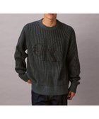 【カルバンクライン/Calvin Klein】の【公式ショップ】 カルバンクライン ニット - インターシャロングスリーブクルーネックセーター Calvin Klein Jeans 4RD399G 人気、トレンドファッション・服の通販 founy(ファニー) ファッション Fashion レディースファッション Fashion for Women トップス・カットソー Cut & Sew Tops ニット Knit Tops & Sweaters ショルダー Shoulder, Shoulder Strap ジーンズ Jeans, Denim Pants ドロップ Drop Shoulder, Dropped Style ビッグ Big, Oversized モダン Modern, Contemporary リラックス Relax, Relaxed Fit thumbnail Harlem Night Blue|ID: prp329100004819749 ipo3291000000035020877