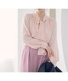 【ピンキーアンドダイアン/Pinky&Dianne】のラッフルアクセントボウタイブラウス 人気、トレンドファッション・服の通販 founy(ファニー) ファッション Fashion レディースファッション Fashion for Women トップス・カットソー Cut & Sew Tops シャツ・ブラウス・オフィスカジュアル Elegant Blouses & Button-Ups おすすめ Recommended / Our Picks ギャザー Gathered, Ruffled スタンダード Standard, Basic ストレッチ Stretch, Stretchy Fabric ドレープ Drape, Draping Fabric ヨーク Yoke, Yoke Design ラッフル Ruffle, Frill リボン Ribbon, Bow エレガント 上品 Elegant thumbnail ベビーピンク1|ID: prp329100004819752 ipo3291000000035020932