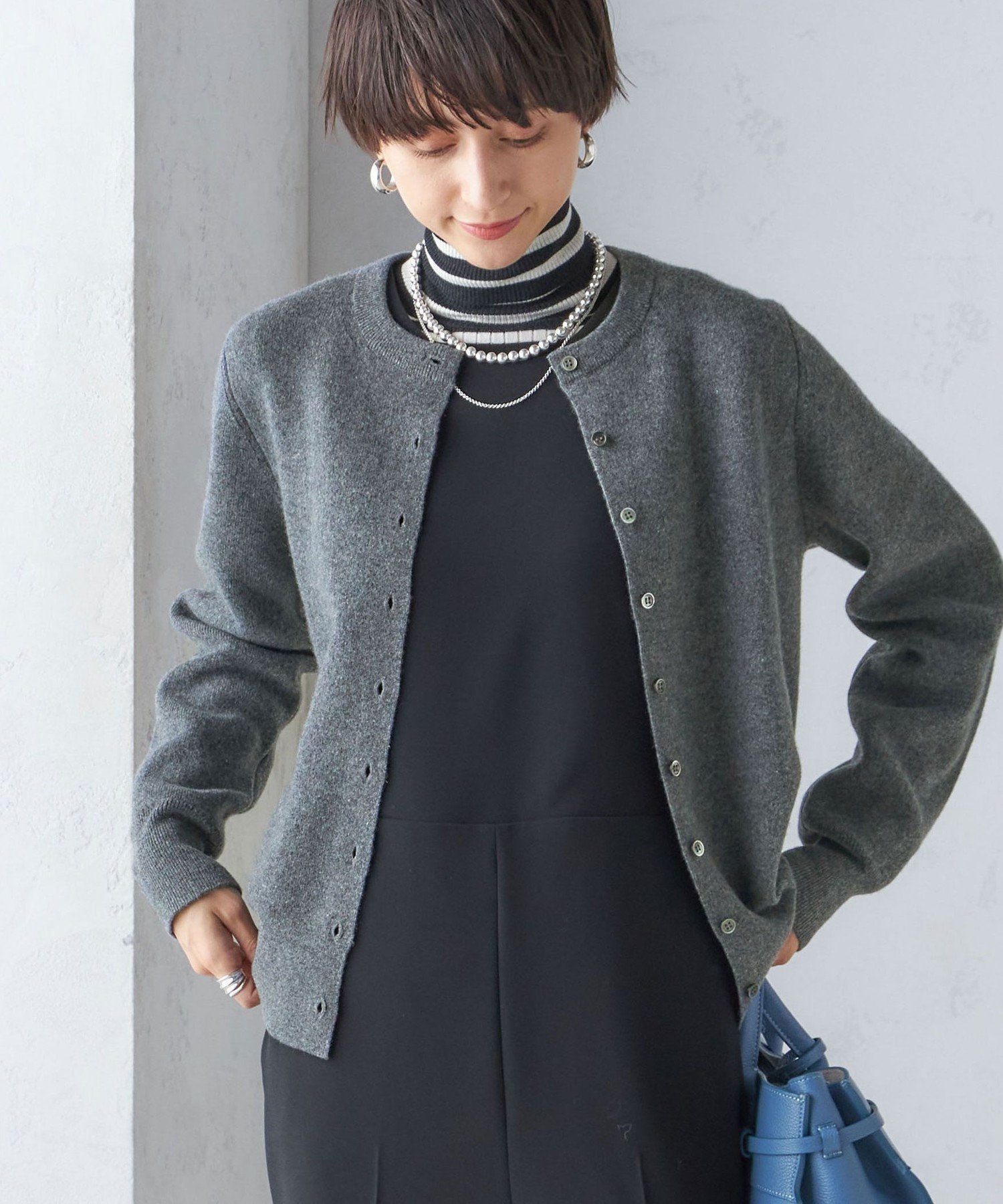 【シップス フォー ウィメン/SHIPS】のカシミヤ クルーネック カーディガン 人気、トレンドファッション・服の通販 founy(ファニー) 　ファッション　Fashion　レディースファッション　Fashion for Women　トップス・カットソー　Cut & Sew Tops　カーディガン・羽織り　Layered Style Cardigans　カーディガン　Cardigan, Knitwear　タートル　Turtleneck, Turtle Collar　なめらか　Smooth, Silky Texture　ベビー　Baby, Babywear　 other-1|ID: prp329100004819765 ipo3291000000035021250