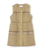 【トゥモローランド/TOMORROWLAND】のブロッキングツイード ミドルジレ 24 イエロー系|ID: prp329100004819767 ipo3291000000035021263