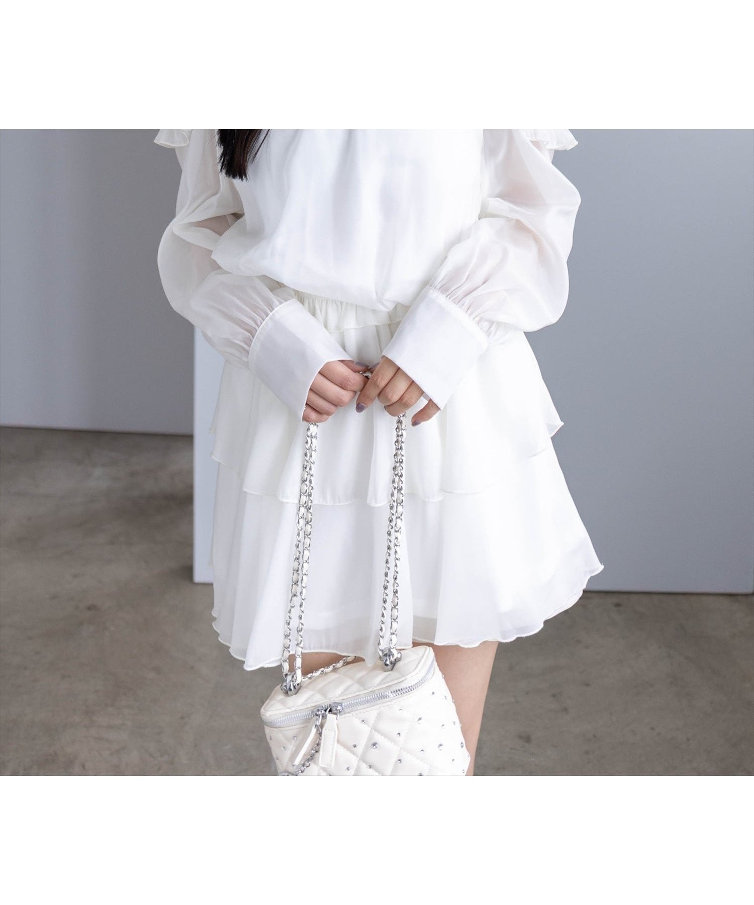 【クリア/clear】の2wayリボンアメスリ長袖ミニワンピース インテリア・キッズ・メンズ・レディースファッション・服の通販 founy(ファニー) 　ファッション　Fashion　レディースファッション　Fashion for Women　ワンピース　Dresses　カーディガン　Cardigan, Knitwear　ガーリー　Girly, Feminine Style　シューズ　Shoes, Footwear　長袖　Long Sleeve, Full Sleeve　バレエ　Ballet, Ballet Style　フェミニン　Feminine, Girly　リボン　Ribbon, Bow　おすすめ　Recommended / Our Picks　IV|ID: prp329100004819768 ipo3291000000035021278