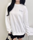 【イング/INGNI】のBackラインストーン裏毛チュニック 人気、トレンドファッション・服の通販 founy(ファニー) ファッション Fashion レディースファッション Fashion for Women トップス・カットソー Cut & Sew Tops おすすめ Recommended / Our Picks クール Cool, Chic シンプル Simple, Minimal スタイリッシュ Stylish, Fashionable ストーン Stone, Gem-Like スマホ Smartphone, Mobile Device チュニック Tunic, Long Top ビッグ Big, Oversized フロント Front, Front Design thumbnail オフホワイト|ID: prp329100004819783 ipo3291000000035021461