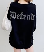 【イング/INGNI】のBackラインストーン裏毛チュニック 人気、トレンドファッション・服の通販 founy(ファニー) ファッション Fashion レディースファッション Fashion for Women トップス・カットソー Cut & Sew Tops おすすめ Recommended / Our Picks クール Cool, Chic シンプル Simple, Minimal スタイリッシュ Stylish, Fashionable ストーン Stone, Gem-Like スマホ Smartphone, Mobile Device チュニック Tunic, Long Top ビッグ Big, Oversized フロント Front, Front Design thumbnail クロ|ID: prp329100004819783 ipo3291000000035021463