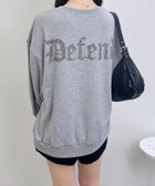 【イング/INGNI】のBackラインストーン裏毛チュニック 人気、トレンドファッション・服の通販 founy(ファニー) ファッション Fashion レディースファッション Fashion for Women トップス・カットソー Cut & Sew Tops おすすめ Recommended / Our Picks クール Cool, Chic シンプル Simple, Minimal スタイリッシュ Stylish, Fashionable ストーン Stone, Gem-Like スマホ Smartphone, Mobile Device チュニック Tunic, Long Top ビッグ Big, Oversized フロント Front, Front Design thumbnail グレー|ID: prp329100004819783 ipo3291000000035021465