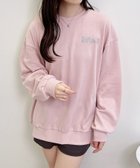 【イング/INGNI】のBackラインストーン裏毛チュニック 人気、トレンドファッション・服の通販 founy(ファニー) ファッション Fashion レディースファッション Fashion for Women トップス・カットソー Cut & Sew Tops おすすめ Recommended / Our Picks クール Cool, Chic シンプル Simple, Minimal スタイリッシュ Stylish, Fashionable ストーン Stone, Gem-Like スマホ Smartphone, Mobile Device チュニック Tunic, Long Top ビッグ Big, Oversized フロント Front, Front Design thumbnail ピンク|ID: prp329100004819783 ipo3291000000035021466