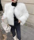 【ミニミニストア/miniministore】のエコファーコート ファージャケット 冬服 人気、トレンドファッション・服の通販 founy(ファニー) ファッション Fashion レディースファッション Fashion for Women アウター Coat / Outerwear Collection コート・ロングコート・ピーコート Long Coats, Peacoats & More レディースジャケット・軽アウター Jackets エレガント 上品 Elegant ショート Short, Short Length ジャケット Jacket, Outerwear ダウン Down, Puffer デニム Denim, Jeans Material 長袖 Long Sleeve, Full Sleeve フェミニン Feminine, Girly ボトム Bottoms, Lower Wear 防寒 Cold Protection, Winter-Ready 無地 Plain, Solid Color ロング Long, Long-Length 冬 Winter / This Winter A/W・秋冬 Autumn/Winter おすすめ Recommended / Our Picks 結婚式 Wedding thumbnail ホワイト|ID: prp329100004819791 ipo3291000000035021604