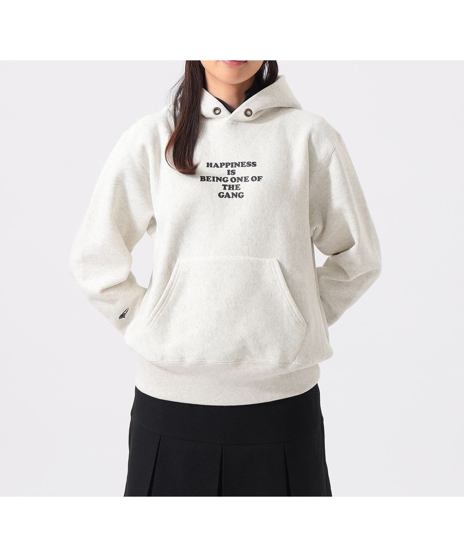【ビームス ゴルフ/BEAMS GOLF】のWOMEN 【別注】Champion / THE PEANUTS GANG リバースウィーブ パーカー インテリア・キッズ・メンズ・レディースファッション・服の通販 founy(ファニー) 　ファッション　Fashion　レディースファッション　Fashion for Women　トップス・カットソー　Cut & Sew Tops　レディースパーカー・カジュアルフーディー　Casual Hoodies & Sweatshirts　ヴィンテージ　Vintage Style　キャラクター　Character, Licensed Characters　スポーツ　Sports, Activewear　パーカー　Hoodie, Parka　フィット　Fit, Slim Fit　フロント　Front, Front Design　プリント　Print, Printed Pattern　ポケット　Pocket, Pocket Detail　別注　Limited Edition, Custom Order　ラウンド　Round, Round Neck　リラックス　Relax, Relaxed Fit　ゴルフ　Golf　OATMEAL|ID: prp329100004819796 ipo3291000000035021742