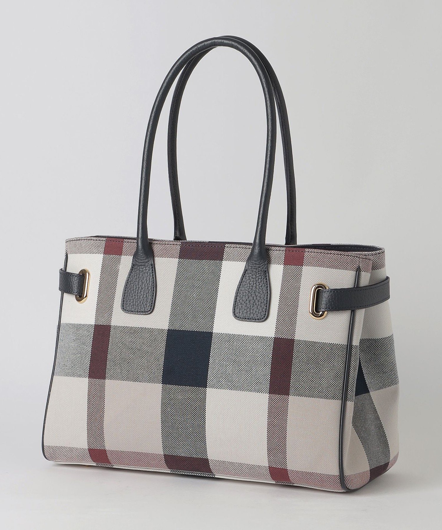 【ブルーレーベル クレストブリッジ/BLUE LABEL CRESTBRIDGE】のクレストブリッジチェックキャンバスハトメトート 人気、トレンドファッション・服の通販 founy(ファニー) 　ファッション　Fashion　レディースファッション　Fashion for Women　バッグ　Bags　キャンバス　Canvas, Canvas Fabric　ビジネス 仕事 通勤　Business / Work / Commuting　 other-1|ID: prp329100004819807 ipo3291000000035021860