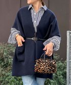 【ノーリーズ/NOLLEY'S】のバイカラー強縮ニットショール 人気、トレンドファッション・服の通販 founy(ファニー) ファッション Fashion レディースファッション Fashion for Women トップス・カットソー Cut & Sew Tops ニット Knit Tops & Sweaters 2025年 2025 2025-2026秋冬・A/W Autumn/Winter 2025–26 AW25–26 おすすめ Recommended / Our Picks ショルダー Shoulder, Shoulder Strap ショール Shawl, Wrap ドロップ Drop Shoulder, Dropped Style ハーフ Half, Half-Length ブルゾン Blouson, Bomber Jacket A/W・秋冬 Autumn/Winter thumbnail ネイビー|ID: prp329100004819829 ipo3291000000035022087