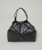 【ナノ ユニバース/nano universe】のYAHKI/FAKE トートバッグ 人気、トレンドファッション・服の通販 founy(ファニー) ファッション Fashion レディースファッション Fashion for Women バッグ Bags 秋 Autumn キルティング Quilted, Quilting 台形 A-Line, Trapezoid Shape 定番 Standard, Basic Item フェイクレザー Faux Leather, PU Leather フォルム Silhouette, Form ポケット Pocket, Pocket Detail ポーチ Pouch, Small Case マグネット Magnet, Magnetic Closure ビジネス 仕事 通勤 Business / Work / Commuting 2025年 2025 2025-2026秋冬・A/W Autumn/Winter 2025–26 AW25–26 thumbnail ブラック|ID: prp329100004819840 ipo3291000000035022185