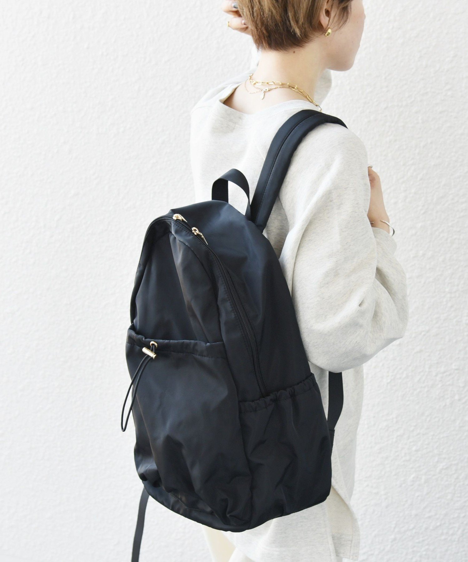 【シップス フォー ウィメン/SHIPS】のSHIPS any A4 ギャザー ドロスト ポケット バックパック 人気、トレンドファッション・服の通販 founy(ファニー) 　ファッション　Fashion　レディースファッション　Fashion for Women　バッグ　Bags　2025年　2025　2025-2026秋冬・A/W　Autumn/Winter 2025–26 AW25–26　おすすめ　Recommended / Our Picks　ギャザー　Gathered, Ruffled　トレンド　Trend, Trending Now　フロント　Front, Front Design　ポケット　Pocket, Pocket Detail　リュック　Backpack, Rucksack　旅行　Travel　軽量　Lightweight, Ultra Light　ビジネス 仕事 通勤　Business / Work / Commuting　 other-1|ID: prp329100004819845 ipo3291000000035022210