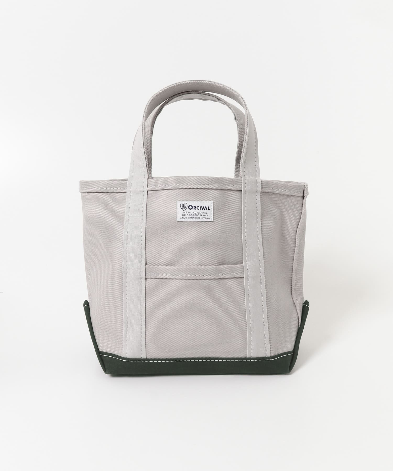 【アーバンリサーチ ドアーズ/URBAN RESEARCH DOORS】のORCIVAL TOTE BAG SMALL インテリア・キッズ・メンズ・レディースファッション・服の通販 founy(ファニー) 　ファッション　Fashion　レディースファッション　Fashion for Women　バッグ　Bags　スマート　Smart, Elegant　定番　Standard, Basic Item　フランス　France, French　ポケット　Pocket, Pocket Detail　A/W・秋冬　Autumn/Winter　冬　Winter / This Winter　2025年　2025　2025-2026秋冬・A/W　Autumn/Winter 2025–26 AW25–26　GRY×KHK|ID: prp329100004819852 ipo3291000000035022289