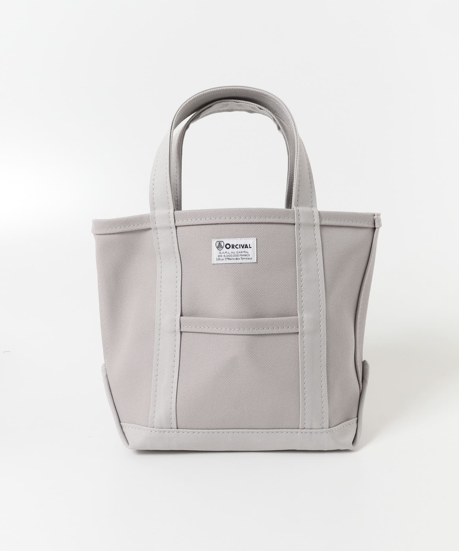 【アーバンリサーチ ドアーズ/URBAN RESEARCH DOORS】のORCIVAL TOTE BAG SMALL インテリア・キッズ・メンズ・レディースファッション・服の通販 founy(ファニー) 　ファッション　Fashion　レディースファッション　Fashion for Women　バッグ　Bags　スマート　Smart, Elegant　定番　Standard, Basic Item　フランス　France, French　ポケット　Pocket, Pocket Detail　A/W・秋冬　Autumn/Winter　冬　Winter / This Winter　2025年　2025　2025-2026秋冬・A/W　Autumn/Winter 2025–26 AW25–26　ICE GREY|ID: prp329100004819852 ipo3291000000035022292