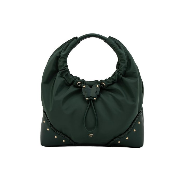 【クイーポ/KUIPO】のアナスイ ANNA SUI バタフライツイスト ワンショルダーバッグ インテリア・キッズ・メンズ・レディースファッション・服の通販 founy(ファニー) https://founy.com/ ファッション Fashion レディースファッション Fashion for Women バッグ Bags コレクション Collection, Seasonal Line 巾着 Drawstring Bag, Kinchaku シャーリング Shirring, Ruched スタッズ Studs, Metal Accents 財布 Wallet, Purse ツイスト Tweed, Tweed Fabric バタフライ Butterfly, Butterfly Motif フェミニン Feminine, Girly フラワー Flower, Floral プリント Print, Printed Pattern モチーフ Motif, Design Theme A/W・秋冬 Autumn/Winter おすすめ Recommended / Our Picks 旅行 Travel ビジネス 仕事 通勤 Business / Work / Commuting |ID: prp329100004819879 ipo3291000000035022614