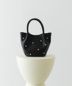 【ロデスコ/RODE SKO / URBAN RESEARCH】のインバッグ付ミニパールバッグ 人気、トレンドファッション・服の通販 founy(ファニー) ファッション Fashion レディースファッション Fashion for Women バッグ Bags 2025年 2025 2025-2026秋冬・A/W Autumn/Winter 2025–26 AW25–26 冬 Winter / This Winter デニム Denim, Jeans Material パール Pearl, Pearl Accent ポーチ Pouch, Small Case エレガント 上品 Elegant A/W・秋冬 Autumn/Winter thumbnail BLACK|ID: prp329100004819930 ipo3291000000035023672