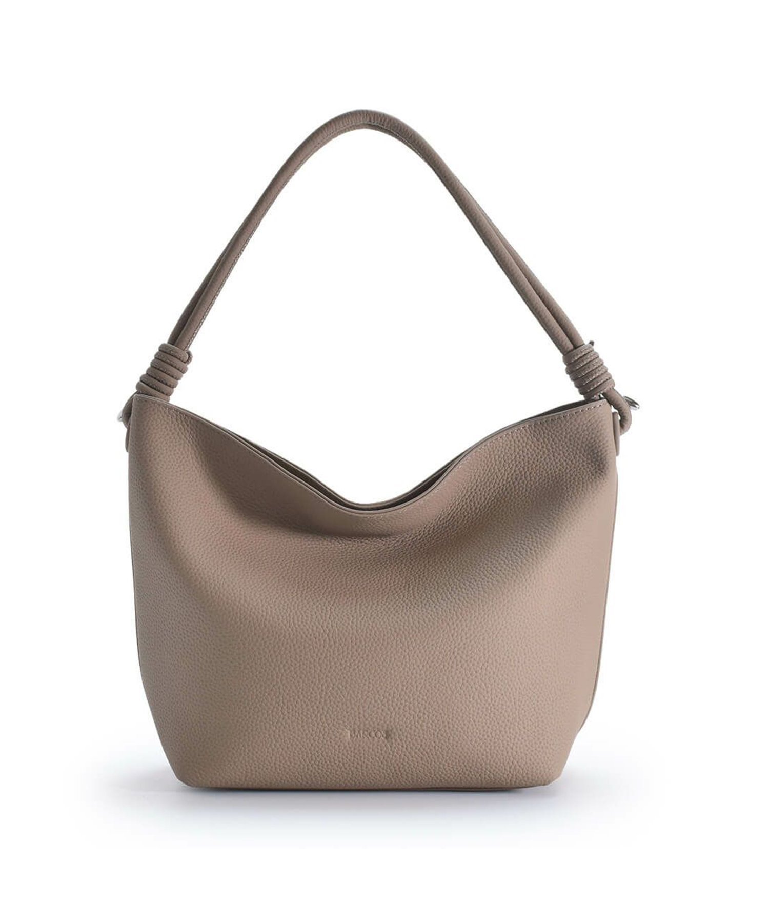 【バルコス/BARCOS】の【BARCOS】本革ソフトシュリンクレザーハンドルデザインホーボーバッグ インテリア・キッズ・メンズ・レディースファッション・服の通販 founy(ファニー) ファッション Fashion レディースファッション Fashion for Women バッグ Bags シンプル Simple, Minimal スカーフ Scarf, Neckwear スマート Smart, Elegant トレンド Trend, Trending Now ビジネス 仕事 通勤 Business / Work / Commuting ポケット Pocket, Pocket Detail エレガント 上品 Elegant 財布 Wallet, Purse トープ|ID: prp329100004819932 ipo3291000000035023689