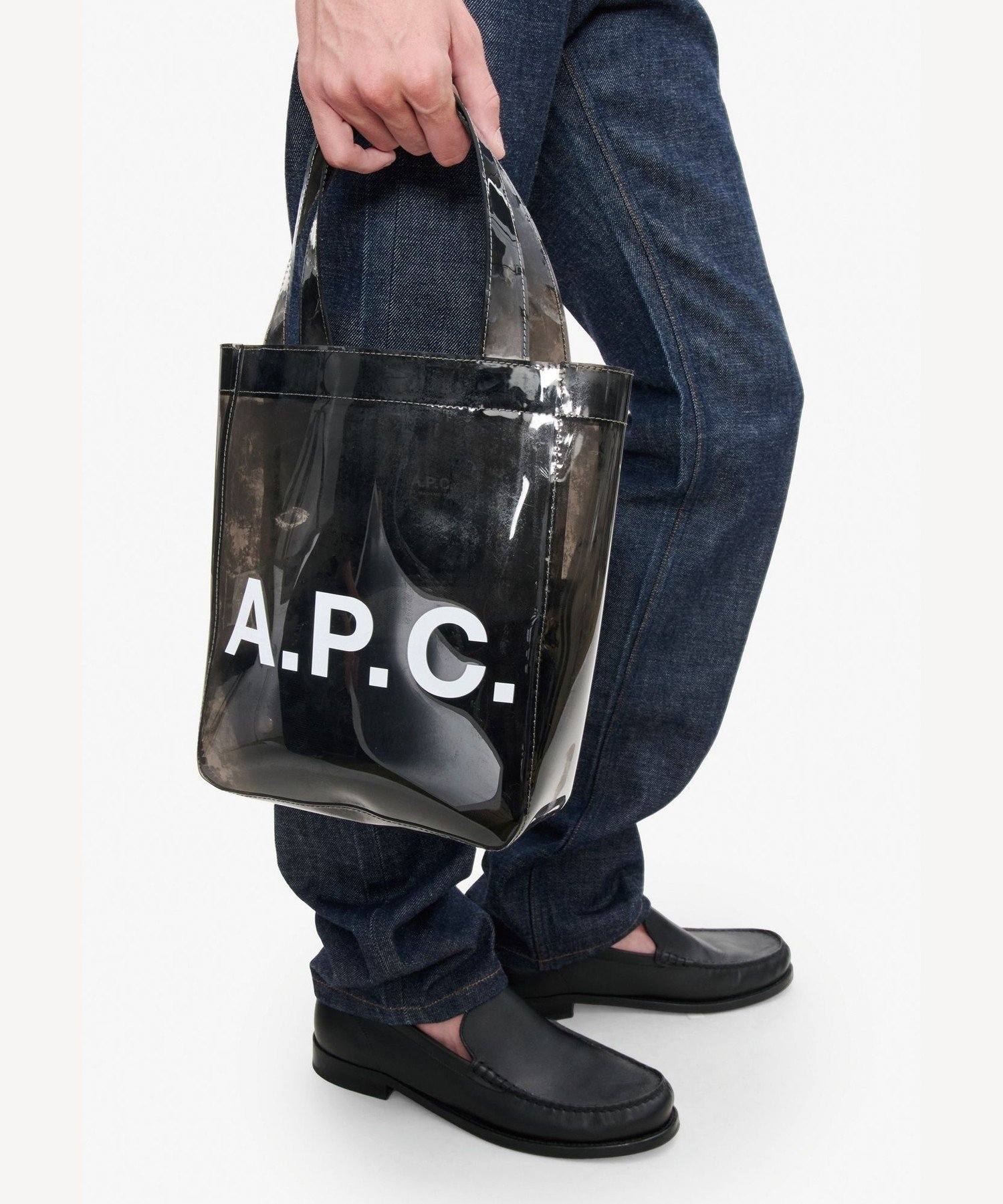 【アーペーセー/A.P.C.】のLou スモールトートバッグ インテリア・キッズ・メンズ・レディースファッション・服の通販 founy(ファニー) 　ファッション　Fashion　レディースファッション　Fashion for Women　バッグ　Bags　ポケット　Pocket, Pocket Detail　チャコールグレー|ID: prp329100004819946 ipo3291000000035023813