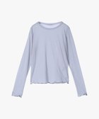 【アニエスベー ファム/agnes b. FEMME】のメロウ ロングスリーブ Tシャツ 人気、トレンドファッション・服の通販 founy(ファニー) ファッション Fashion レディースファッション Fashion for Women トップス・カットソー Cut & Sew Tops シャツ・ブラウス・オフィスカジュアル Elegant Blouses & Button-Ups ロングTシャツ・Tシャツ Longline T-Shirts & Tees インナー Innerwear スリーブ Sleeve, Long Sleeve / Short Sleeve フェミニン Feminine, Girly ロング Long, Long-Length thumbnail ライトグレー|ID: prp329100004819956 ipo3291000000035023883
