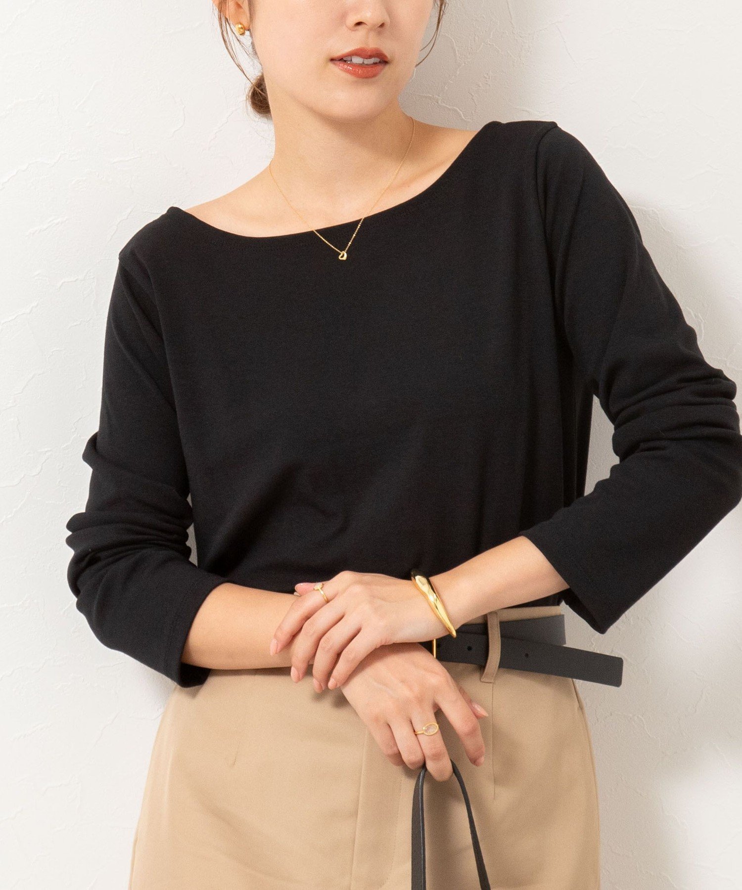 【ノーリーズ/NOLLEY'S】の2WAYロンT インテリア・キッズ・メンズ・レディースファッション・服の通販 founy(ファニー) ファッション Fashion レディースファッション Fashion for Women トップス・カットソー Cut & Sew Tops ロングTシャツ・Tシャツ Longline T-Shirts & Tees 2025年 2025 2025-2026秋冬・A/W Autumn/Winter 2025–26 AW25–26 おすすめ Recommended / Our Picks インナー Innerwear カーディガン Cardigan, Knitwear シンプル Simple, Minimal ジャケット Jacket, Outerwear スクエア Square, Square Shape ラウンド Round, Round Neck ロング Long, Long-Length ワイド Wide, Wide Fit ブラック|ID: prp329100004819958 ipo3291000000035023889