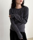 【フレディ&グロスター/FREDY&GLOSTER】のビスチェレイヤードロンTセット 人気、トレンドファッション・服の通販 founy(ファニー) ファッション Fashion レディースファッション Fashion for Women トップス・カットソー Cut & Sew Tops ロングTシャツ・Tシャツ Longline T-Shirts & Tees ビスチェ Bustiers & Corset Tops / Layered Bustier Style コンパクト Compact, Small Size シンプル Simple, Minimal デニム Denim, Jeans Material トレンド Trend, Trending Now バランス Balance, Style Balance ビスチェ Bustier, Corset Top フィット Fit, Slim Fit ボトム Bottoms, Lower Wear おすすめ Recommended / Our Picks 2025年 2025 2025-2026秋冬・A/W Autumn/Winter 2025–26 AW25–26 thumbnail チャコールグレー|ID: prp329100004819973 ipo3291000000035024095