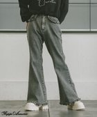 【レピピアルマリオ/repipi armario / KIDS】の【girly line】トキメキ起毛デニムパンツ 人気、トレンドファッション・服の通販 founy(ファニー) ファッション Fashion キッズファッション Fashion for Kids ボトムス Bottoms 厚底 Platform Shoes キャミワンピース Cami Dress, Slip Dress デニム Denim, Jeans Material ビジュー Bijou, Jewel-like Accent フリル Frill, Ruffle フレア Flare, Flared フレンチ French, French Style ロマンティック Romantic, Feminine Style おすすめ Recommended / Our Picks thumbnail ブラック10|ID: prp329100004819976 ipo3291000000035024116