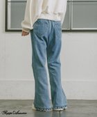 【レピピアルマリオ/repipi armario / KIDS】の【girly line】トキメキ起毛デニムパンツ 人気、トレンドファッション・服の通販 founy(ファニー) ファッション Fashion キッズファッション Fashion for Kids ボトムス Bottoms 厚底 Platform Shoes キャミワンピース Cami Dress, Slip Dress デニム Denim, Jeans Material ビジュー Bijou, Jewel-like Accent フリル Frill, Ruffle フレア Flare, Flared フレンチ French, French Style ロマンティック Romantic, Feminine Style おすすめ Recommended / Our Picks thumbnail ブルー83|ID: prp329100004819976 ipo3291000000035024119