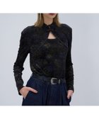 【ハレ/HARE】のフロッキーチャイナシアーカットソー 人気、トレンドファッション・服の通販 founy(ファニー) ファッション Fashion レディースファッション Fashion for Women トップス・カットソー Cut & Sew Tops カットソー・ベーシックTシャツ Cut-and-Sewn Tops / Stretch Tees & Basics おすすめ Recommended / Our Picks インナー Innerwear ウェーブ Wavy Pattern ジャケット Jacket, Outerwear スウェット / スエット Sweatshirt, Sweatwear ストレート Straight, Straight Cut スラックス Slacks, Dress Pants デニム Denim, Jeans Material トレンド Trend, Trending Now フレア Flare, Flared フロント Front, Front Design プリント Print, Printed Pattern マーメイド Mermaid, Fishtail Silhouette thumbnail ブラック09|ID: prp329100004819979 ipo3291000000035024148