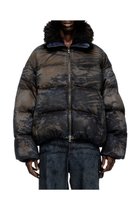 【ディーゼル/DIESEL / MEN】のメンズ パファージャケット W-JOHNS 人気、トレンドファッション・服の通販 founy(ファニー) ファッション Fashion メンズファッション Fashion for Men クール Cool, Chic デニム Denim, Jeans Material ドローストリング Drawstring, Pull Cord フェイクファー Faux Fur, Imitation Fur メンズ Men's, Menswear thumbnail ダークインディゴブルー|ID: prp329100004820007 ipo3291000000035024426