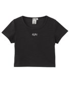 【エックスガール/X-girl】のONE POINT STAR LOGO S/S BABY TOP 【X-girl】 人気、トレンドファッション・服の通販 founy(ファニー) ファッション Fashion レディースファッション Fashion for Women インナー Innerwear 春 Spring コンパクト Compact, Small Size 今季 This Season, Current Season シンプル Simple, Minimal デニム Denim, Jeans Material トレンド Trend, Trending Now 定番 Standard, Basic Item フロント Front, Front Design 半袖 Short Sleeve, Half Sleeve モチーフ Motif, Design Theme S/S・春夏 SS, Spring/Summer, Warm Season おすすめ Recommended / Our Picks 夏 Summer thumbnail BLACK|ID: prp329100004820029 ipo3291000000035024549