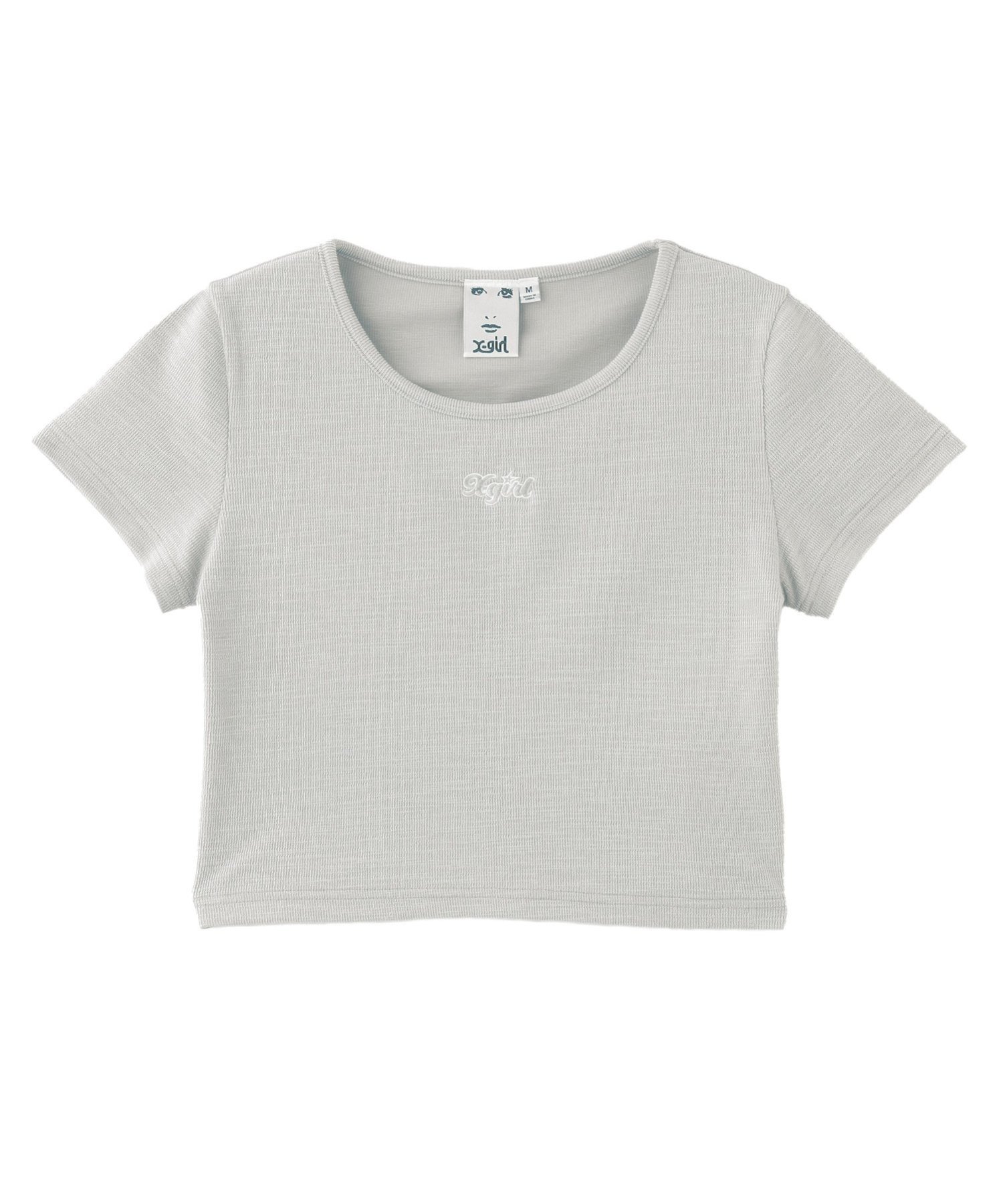 【エックスガール/X-girl】のONE POINT STAR LOGO S/S BABY TOP 【X-girl】 インテリア・キッズ・メンズ・レディースファッション・服の通販 founy(ファニー) ファッション Fashion レディースファッション Fashion for Women インナー Innerwear 春 Spring コンパクト Compact, Small Size 今季 This Season, Current Season シンプル Simple, Minimal デニム Denim, Jeans Material トレンド Trend, Trending Now 定番 Standard, Basic Item フロント Front, Front Design 半袖 Short Sleeve, Half Sleeve モチーフ Motif, Design Theme S/S・春夏 SS, Spring/Summer, Warm Season おすすめ Recommended / Our Picks 夏 Summer GREY|ID: prp329100004820029 ipo3291000000035024551