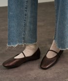 【サロン アダム エ ロペ/SALON adam et rope'】のリアルレザーメリージェーン 人気、トレンドファッション・服の通販 founy(ファニー) ファッション Fashion レディースファッション Fashion for Women ソックス Socks, Hosiery フィット Fit, Slim Fit フェミニン Feminine, Girly フラット Flat, Flat Shoes ライニング Inner Lining, Inner Fabric, Lined ラップ Wrap, Wrap Design thumbnail その他(96)|ID: prp329100004820040 ipo3291000000035024600