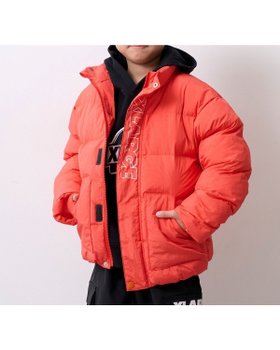 【ナルミヤ オンライン/NARUMIYA ONELINE / KIDS】の中わたブルゾン 人気、トレンドファッション・服の通販 founy(ファニー) ファッション Fashion キッズファッション Fashion for Kids オレンジ Orange ハイネック High Neck, Mock Neck ブルゾン Blouson, Bomber Jacket ポケット Pocket, Pocket Detail リップ Lip, Lip Motif 防寒 Cold Protection, Winter-Ready |ID:prp329100004820062