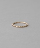 【エテ/ete】のレイヤード K10YG ツイスト リング 人気、トレンドファッション・服の通販 founy(ファニー) ファッション Fashion レディースファッション Fashion for Women おすすめ Recommended / Our Picks ツイスト Tweed, Tweed Fabric フォルム Silhouette, Form thumbnail イエローゴールド|ID: prp329100004820085 ipo3291000000035025035