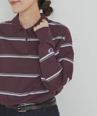 【アーバンリサーチ ドアーズ/URBAN RESEARCH DOORS】のChampion LONGSLEEVE BORDER POLO 人気、トレンドファッション・服の通販 founy(ファニー) ファッション Fashion レディースファッション Fashion for Women トップス・カットソー Cut & Sew Tops スポーツ Sports, Activewear フィット Fit, Slim Fit ボーダー Border, Stripe リラックス Relax, Relaxed Fit A/W・秋冬 Autumn/Winter 冬 Winter / This Winter 2025年 2025 2025-2026秋冬・A/W Autumn/Winter 2025–26 AW25–26 thumbnail BURGUNDY|ID: prp329100004820087 ipo3291000000035025050