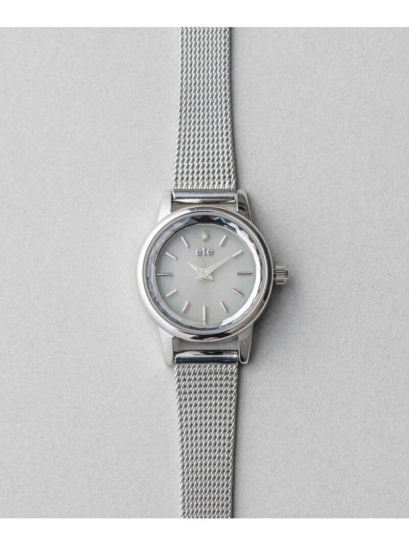 【エテ/ete】のソーラーウォッチ メッシュベルト インテリア・キッズ・メンズ・レディースファッション・服の通販 founy(ファニー) ファッション Fashion レディースファッション Fashion for Women ベルト&ウエストマーク Belts & Waist Accessories ガラス Glass, Glassware ダイヤモンド Diamond, Brilliant Cut フェイス Face, Facial Design フォーマル Formal, Dressy メッシュ Mesh, Net Fabric C|ID: prp329100004820097 ipo3291000000035025112