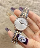 【コーチ/COACH】の【公式】エリオット ウォッチ・28MM 人気、トレンドファッション・服の通販 founy(ファニー) ファッション Fashion レディースファッション Fashion for Women 腕時計 Wristwatch クラシック Classic, Timeless Style クリスタル Crystal, Swarovski ニューヨーク New York, NYC Style ブレスレット Bracelet, Wristband モダン Modern, Contemporary モチーフ Motif, Design Theme おすすめ Recommended / Our Picks ギフト プレゼント Gift / Present thumbnail SILVER|ID: prp329100004820100 ipo3291000000035025130