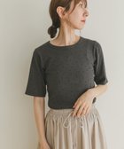 【アイテムズアーバンリサーチ/ITEMS URBAN RESEARCH】の5ブソデリブTシャツ 人気、トレンドファッション・服の通販 founy(ファニー) ファッション Fashion レディースファッション Fashion for Women トップス・カットソー Cut & Sew Tops シャツ・ブラウス・オフィスカジュアル Elegant Blouses & Button-Ups ロングTシャツ・Tシャツ Longline T-Shirts & Tees 2025年 2025 2025春夏・S/S Spring/Summer 2025 SS25 インナー Innerwear コンパクト Compact, Small Size ドット Polka Dot, Dot Pattern フィット Fit, Slim Fit ベーシック Basic, Essential エレガント 上品 Elegant 夏 Summer S/S・春夏 SS, Spring/Summer, Warm Season thumbnail CHA|ID: prp329100004820103 ipo3291000000035025147