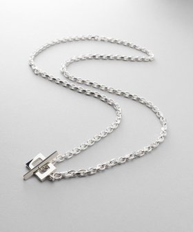 【ココシュニック/COCOSHNIK】のシルバー カットケーブルチェーン レクタングルマンテルネックレス(55cm) 人気、トレンドファッション・服の通販 founy(ファニー) ファッション Fashion レディースファッション Fashion for Women ジュエリー Jewelry ネックレス Necklaces & Pendants シルバー Silver, Metallic Silver チェーン Chain, Chain Strap ネックレス Necklace, Pendant Necklace ブレスレット Bracelet, Wristband |ID:prp329100004820110